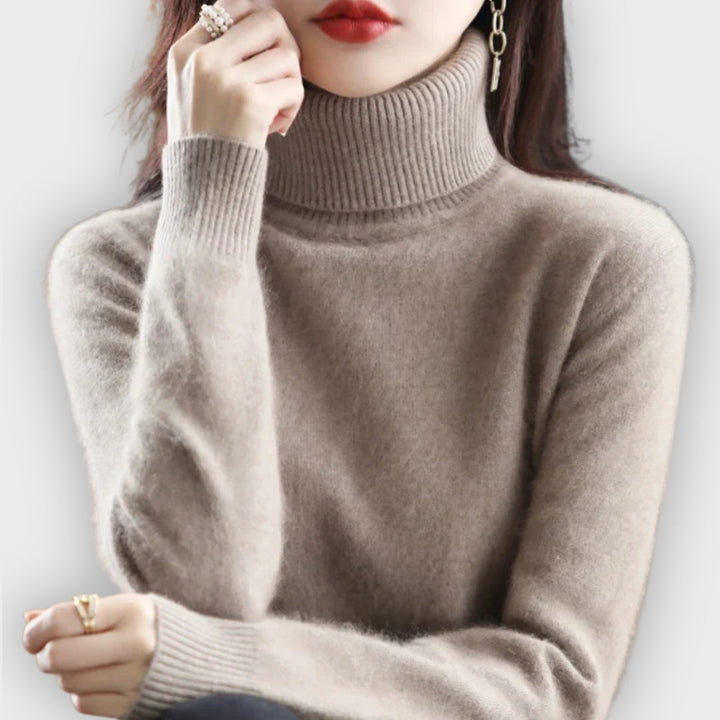 Lune London | Cashmere Roll Neck Sweater