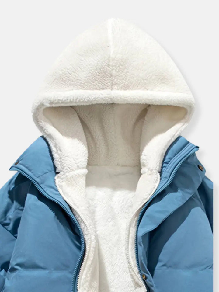 Lune London | Warm Zipper Winter Jacket Comfort and Style for Cold Days