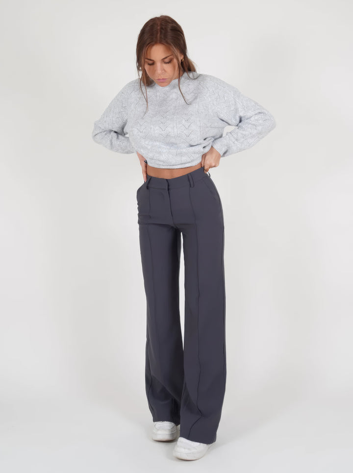 Lune London | Tailored Pants with Straight Leg