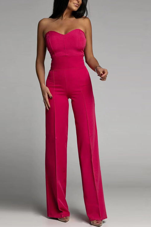 Lune London | Off-Shoulder Corset Jumpsuit