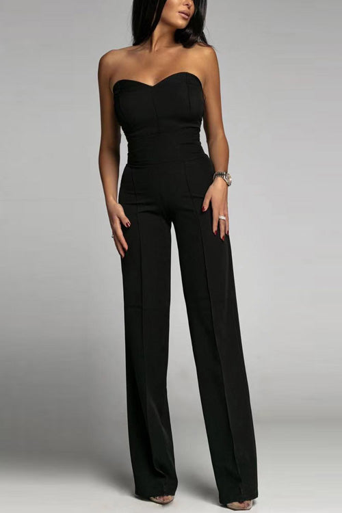 Lune London | Off-Shoulder Corset Jumpsuit