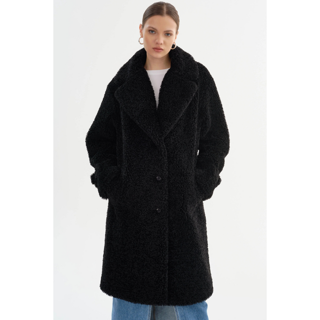 Lune London | Polare Oversize with Stand-Up Collar and Zipper for Women Ideal for Cold Weather