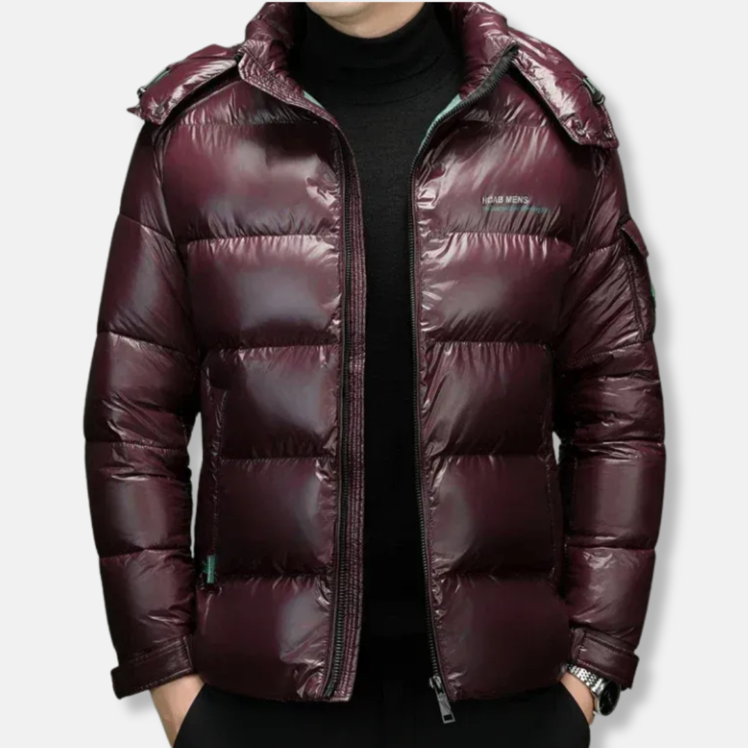 Lune London | Puffer jacket - Padded - Stand collar - Full zipper - With hood