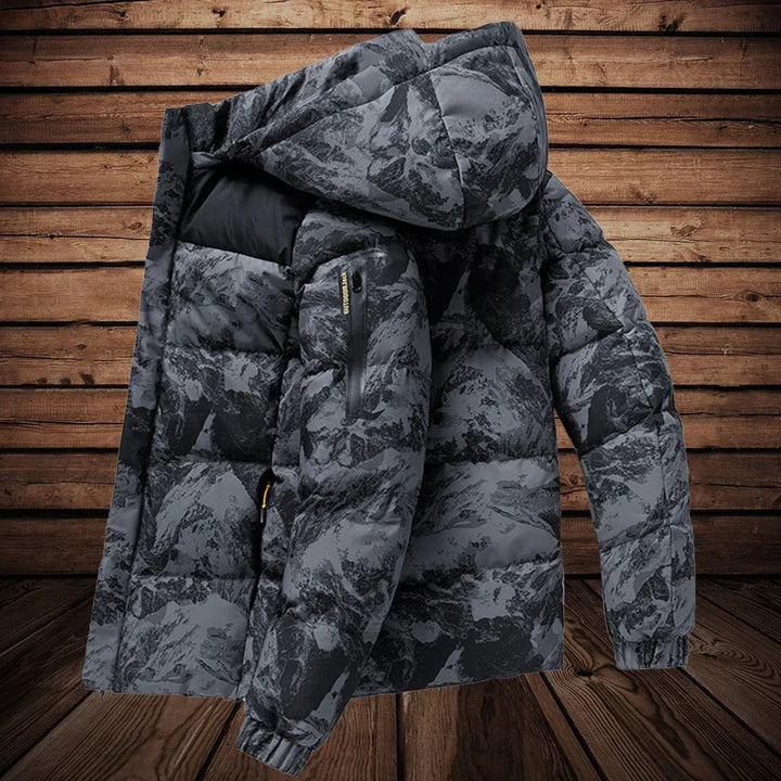 Chic Und Stil | Men's Down Jacket with Hood