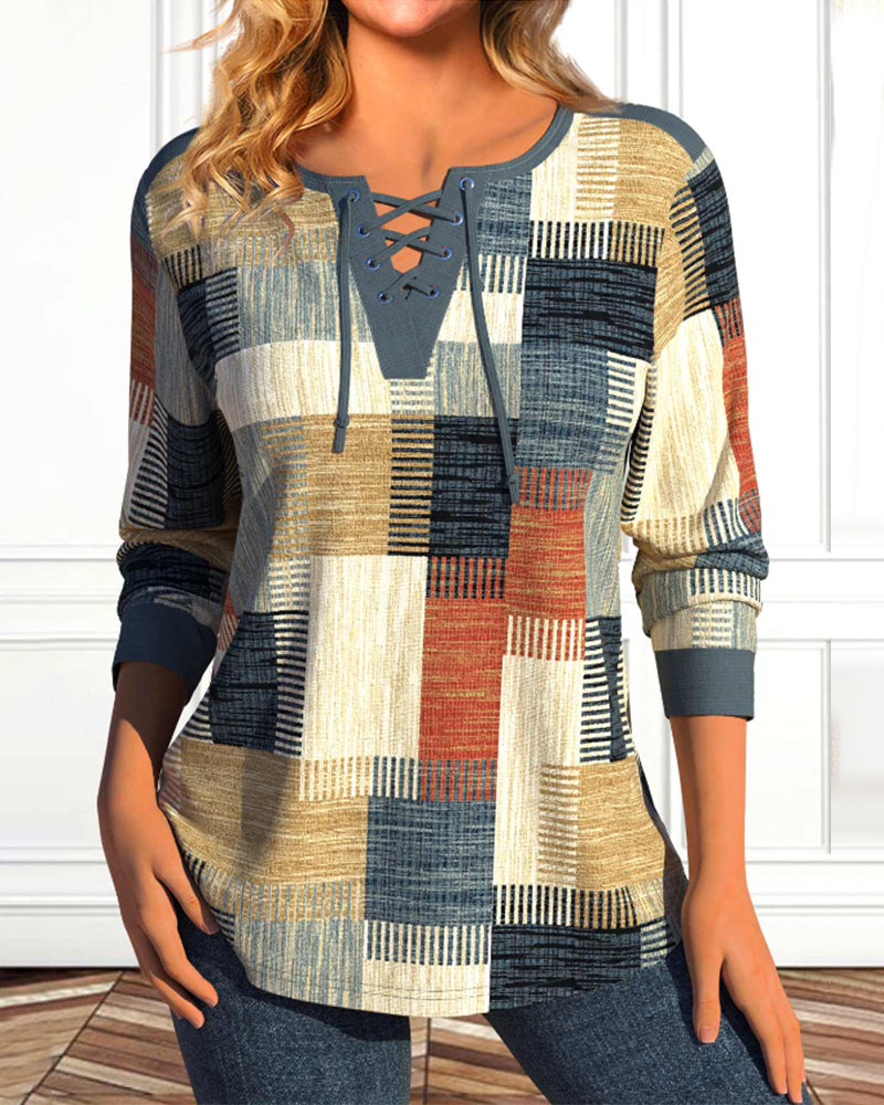 Lune London | Geometric Print For Tying