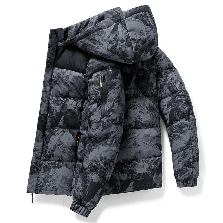 Chic Und Stil | Men's Down Jacket with Hood