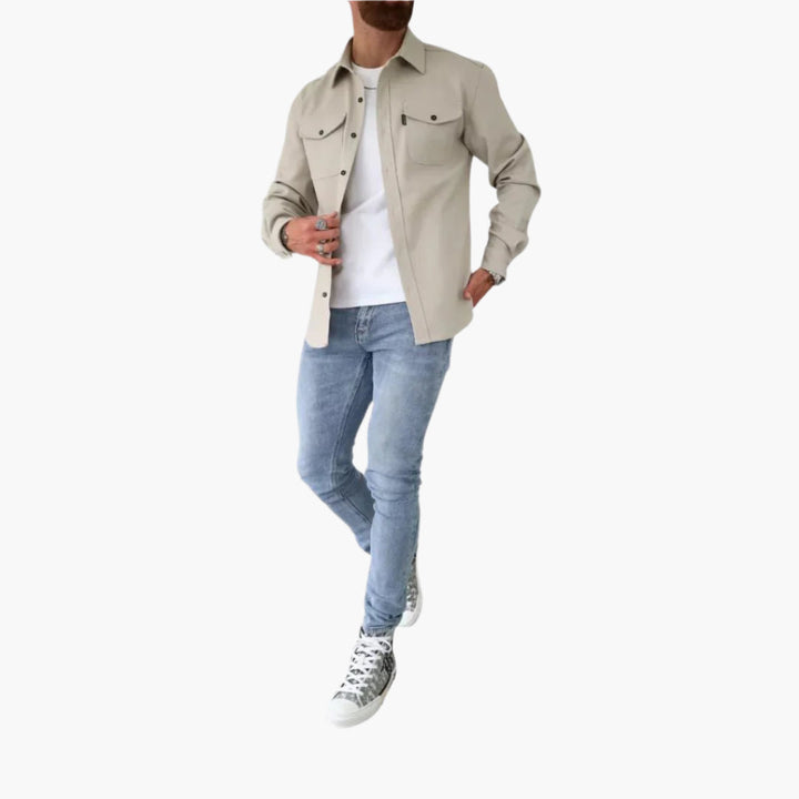 Lune London | Overshirt Jacket - Modern Button-up Shirt for Leisure and Business