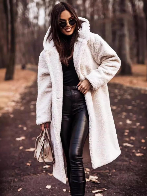 Lune London | Women's Trench Coat with Belt and Double-Breasted Closure