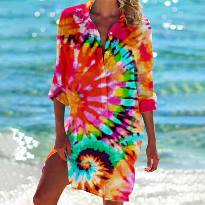 Lune London | Colorful Shirt Dress