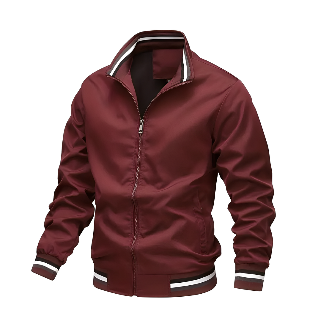 Lune London | Casual Bomber Jacket with Stripes for Men