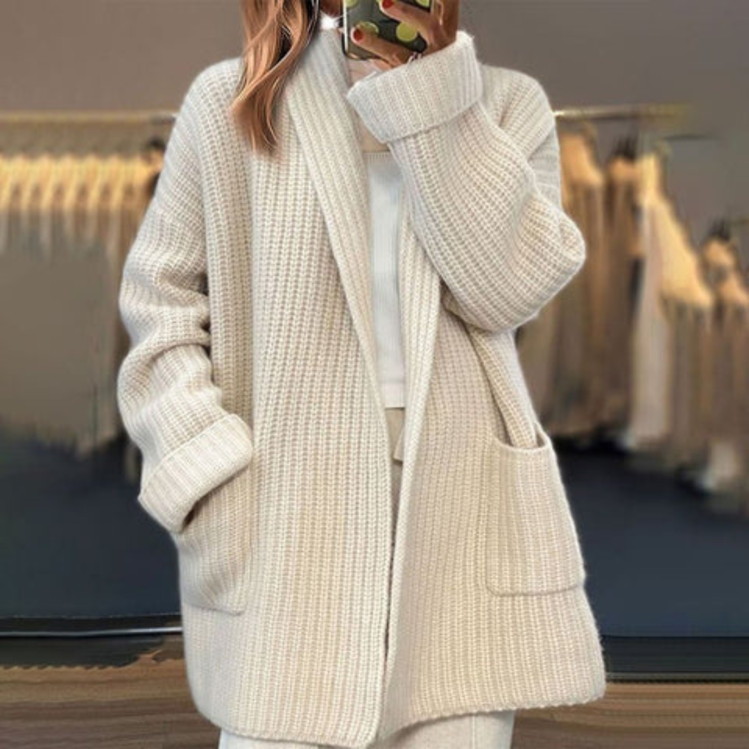 Lune London | Cardigan Made Of Wool Blend for Women Classic & Stylish