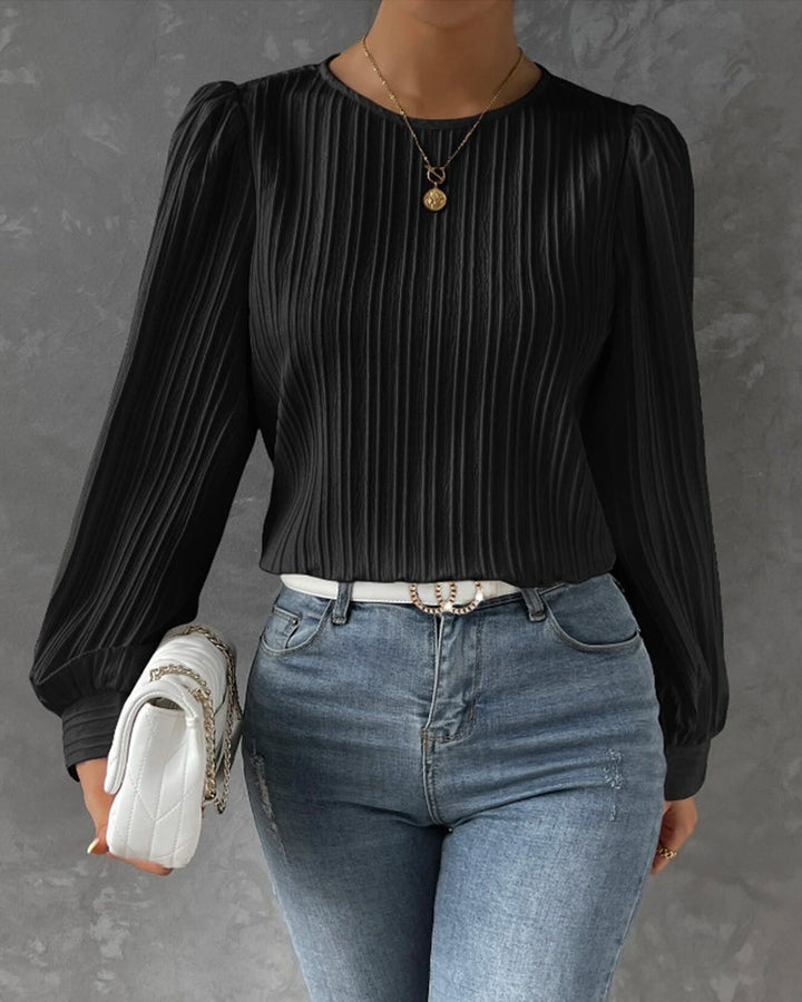 Lune London | Elegant shirt with round collar