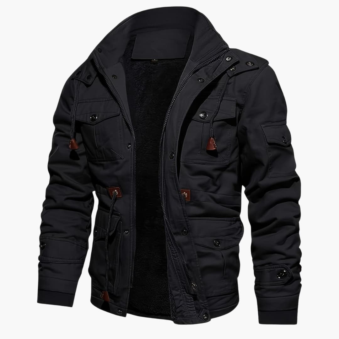 Lune London | Warm Fleece Jacket with Pockets for Men