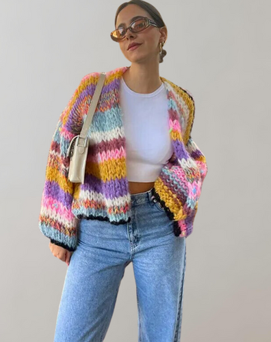 Lune London | Knit Women's Jacket with Open Front