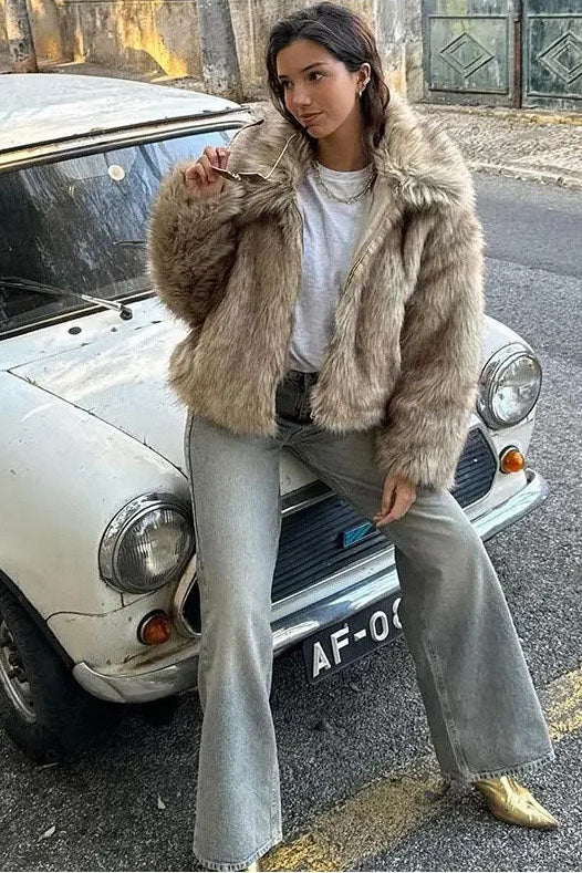 Lune London | Faux Leather Jacket