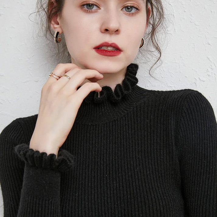 Lune London | pullover for women with turtleneck