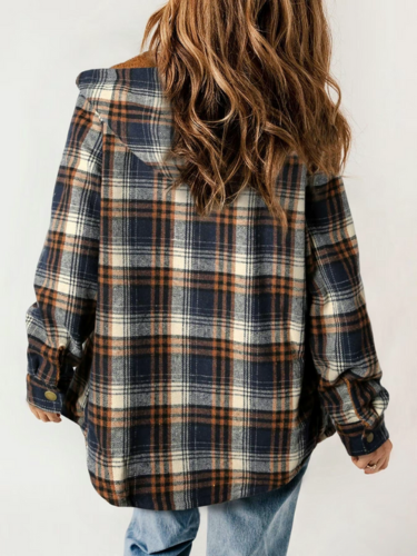 Lune London | Checked Lining Shirt Jacket