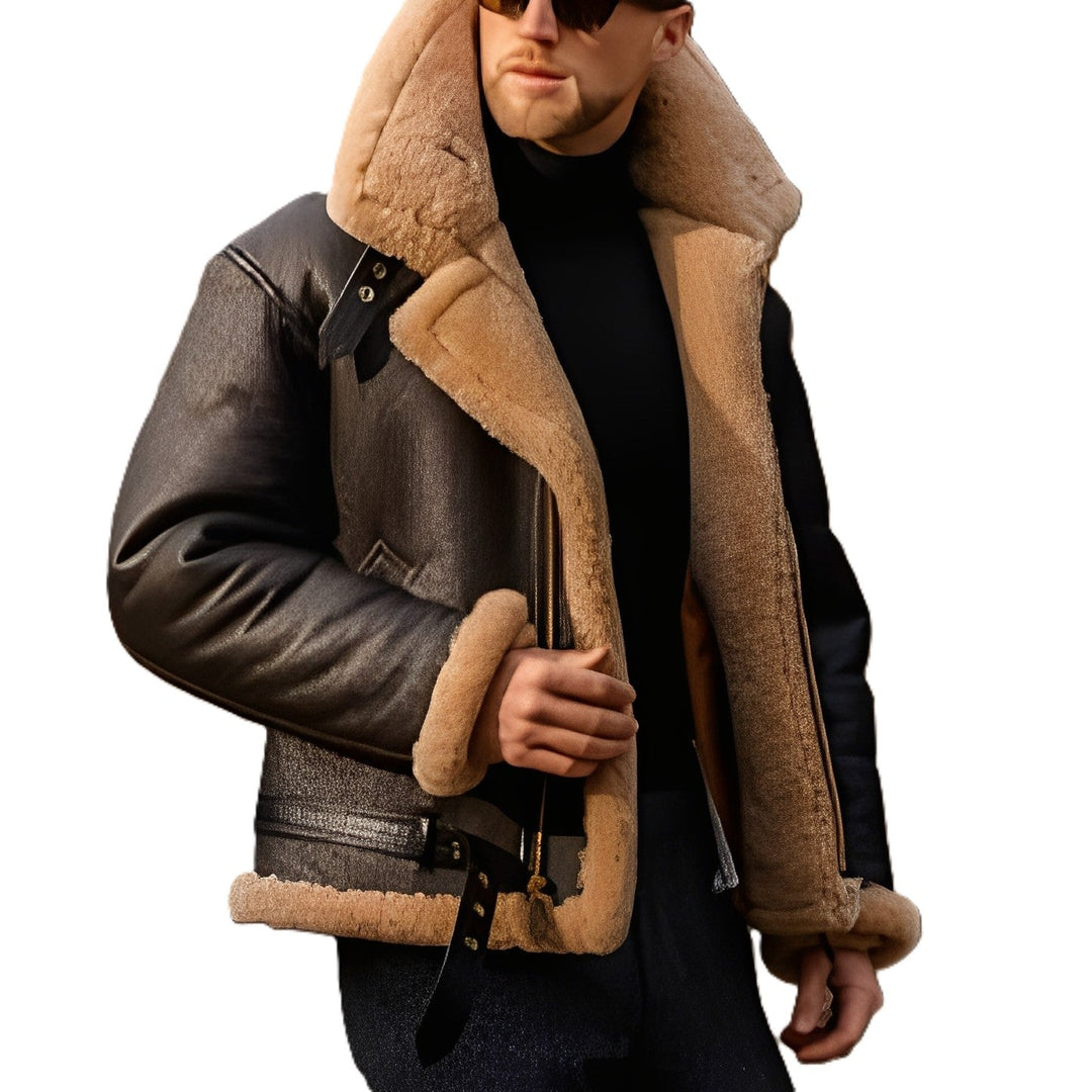 Lune London | Robust Thick Leather Jacket for Men