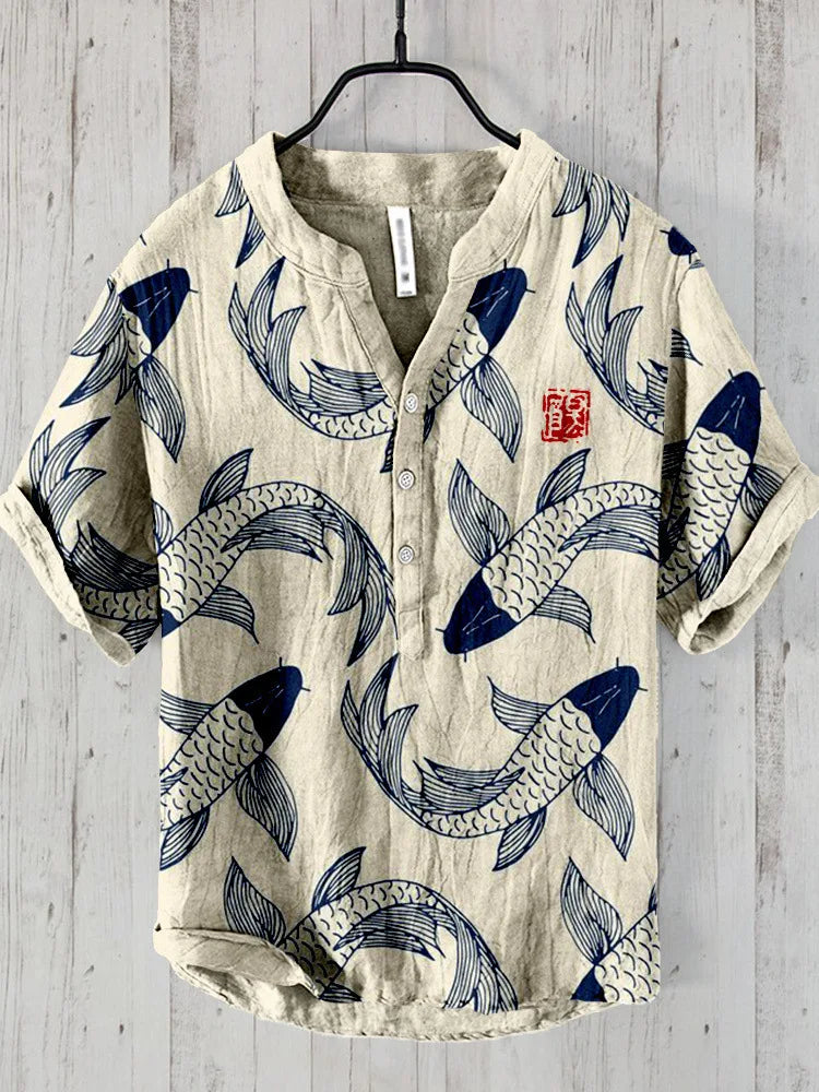 Lune London | Vintage Fish Japanese Art Shirt