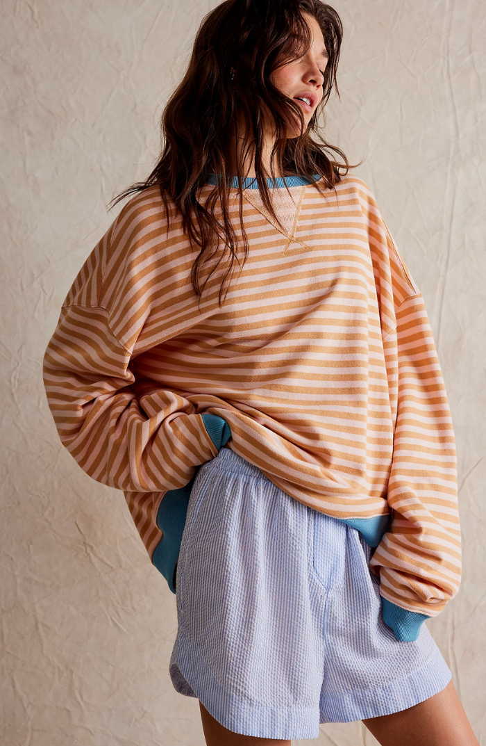Lune London | Striped Oversized Sweater