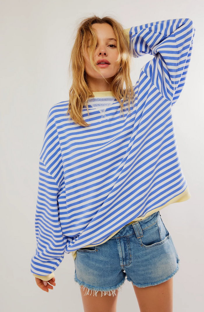 Lune London | Striped Oversized Sweater