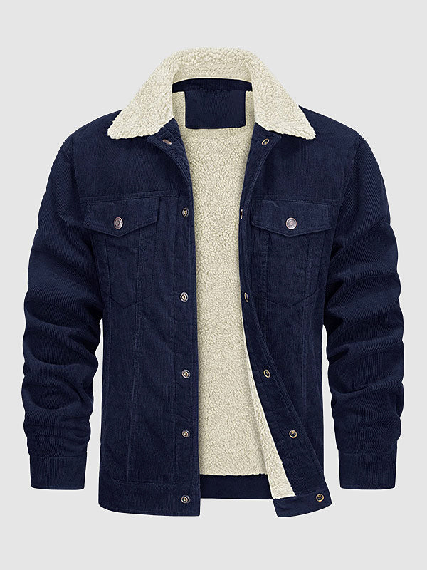 Lune London | Men's Vintage Cord Fuzzy Fleece