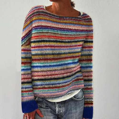 Lune London | Elegant striped long sweater
