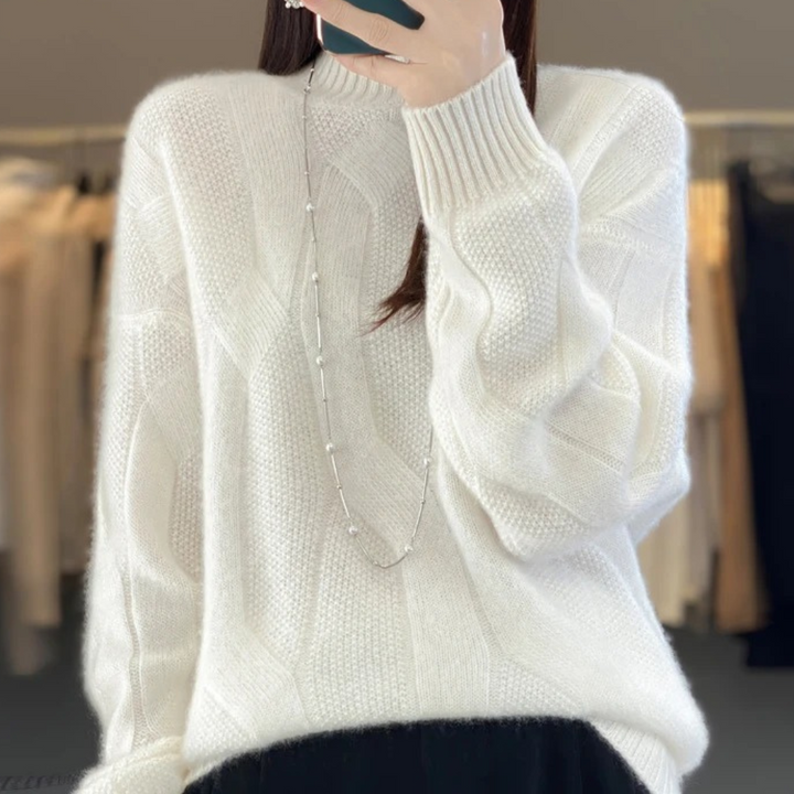 Lune London | Locker Knit Wool Sweater