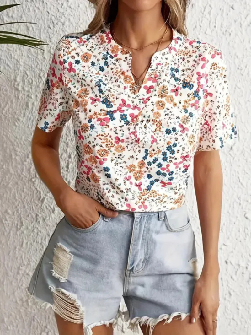 Lune London | Floral Button Blouse