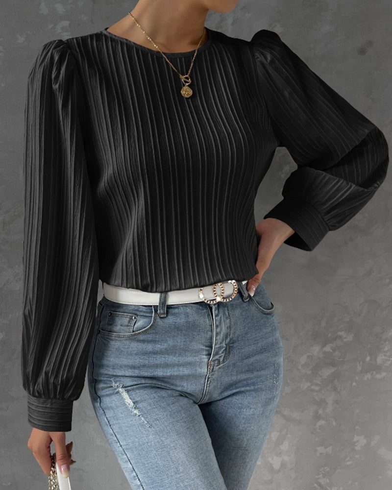 Lune London | Elegant shirt with round collar