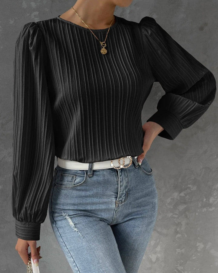 Lune London | Elegant shirt with round collar