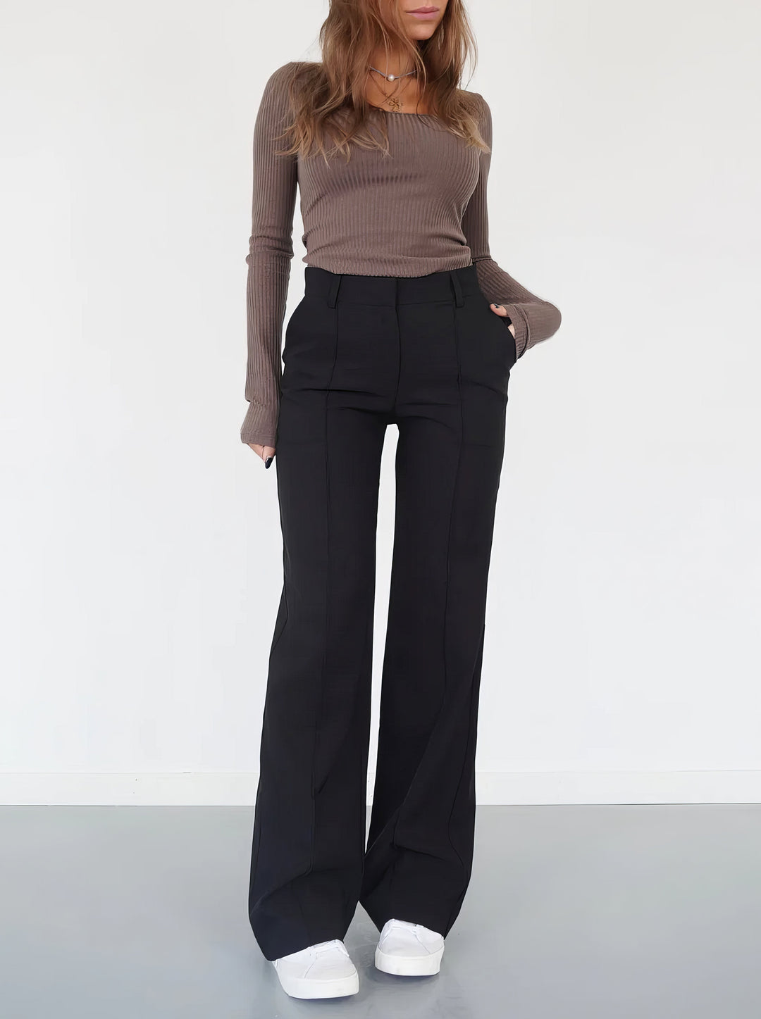 Lune London | Tailored Pants with Straight Leg