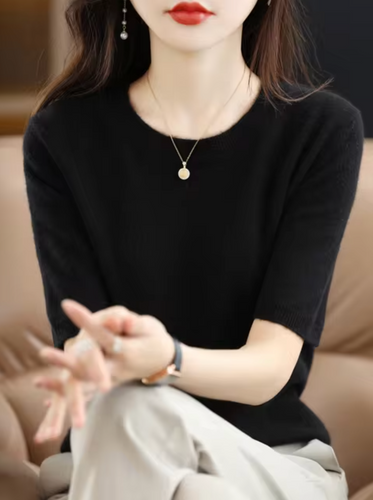 Lune London | Short-Sleeved Wool Sweater