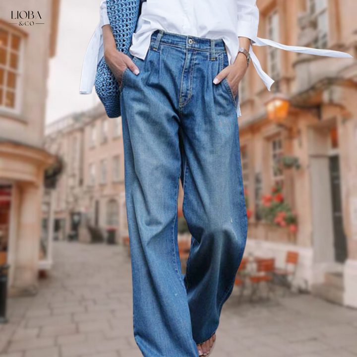 Lune London | JEANS À JAMBES ÉVASÉES