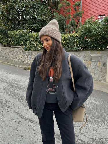 Lune London | Faux Fur Fleece Autumn Jacket