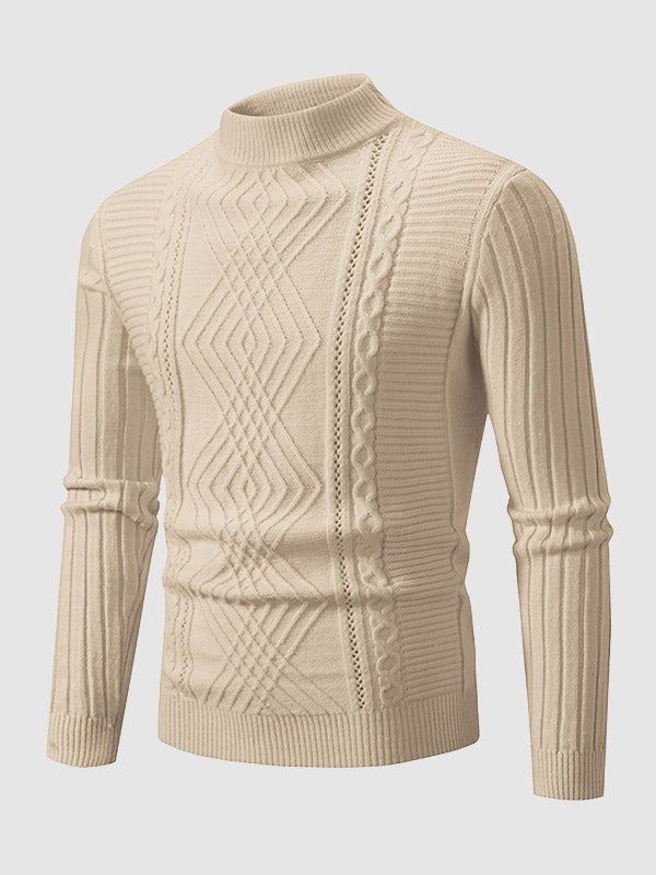 Lune London | Slim fit turtleneck sweater for men