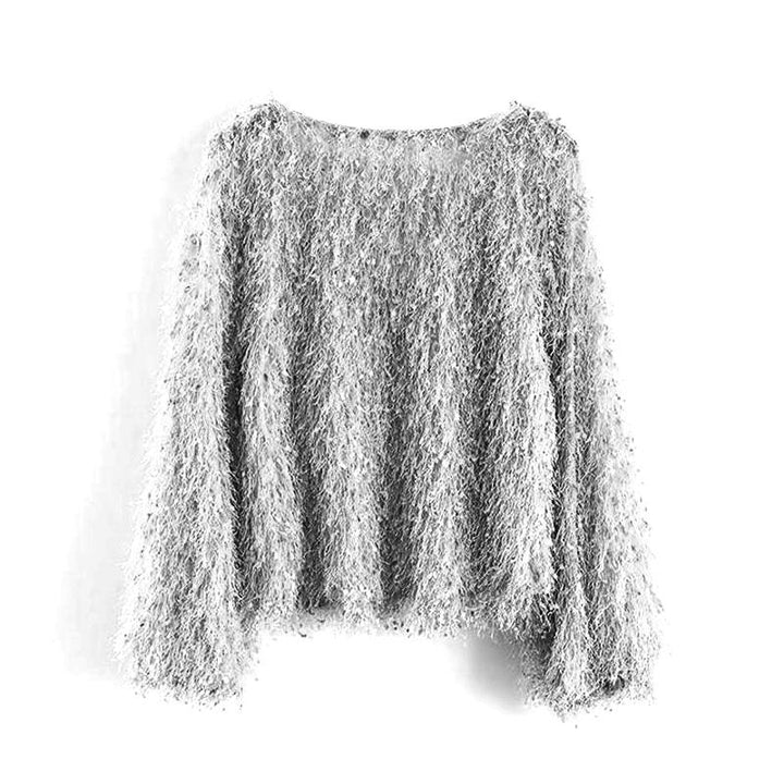 Lune London | Plush round neck sweater