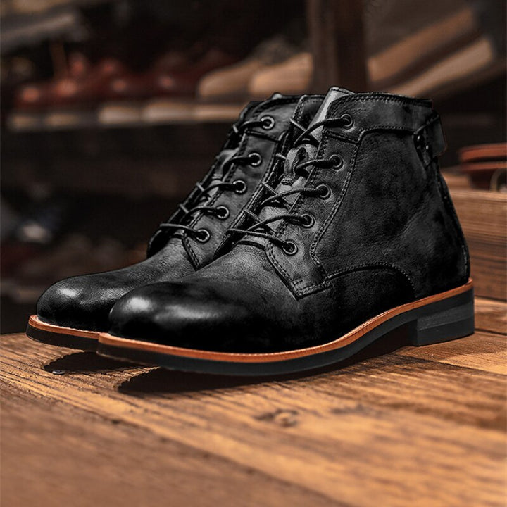 Lune London | Leather Boots for Men with Sturdy Sole