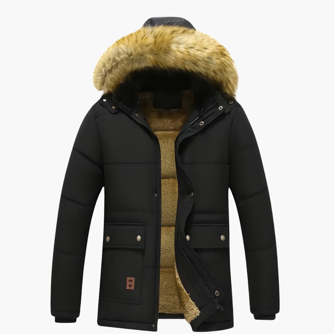 Lune London | Fleece Hoodie with Zipper for Men