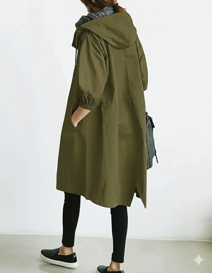 Lune London | Hooded Trench Coat