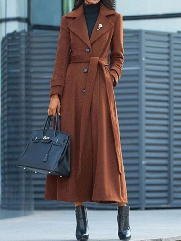 Lune London | Wool Coat for Women Long