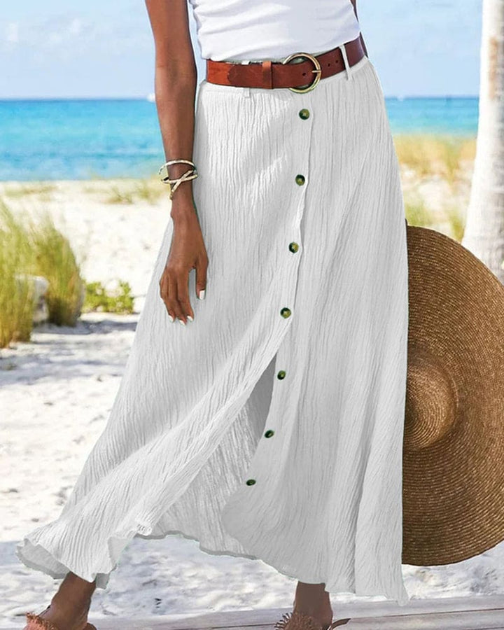 Lune London | Longer skirt with buttons