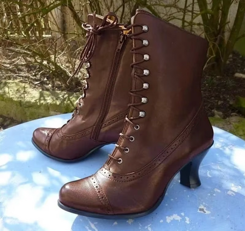 Lune London | Leather Boots with Lacing
