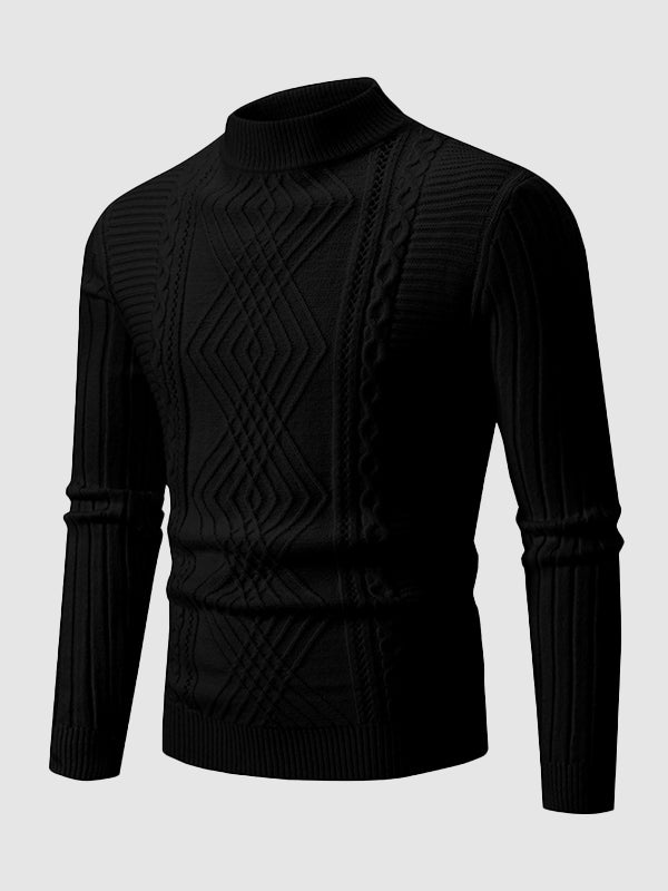 Lune London | Slim fit turtleneck sweater for men