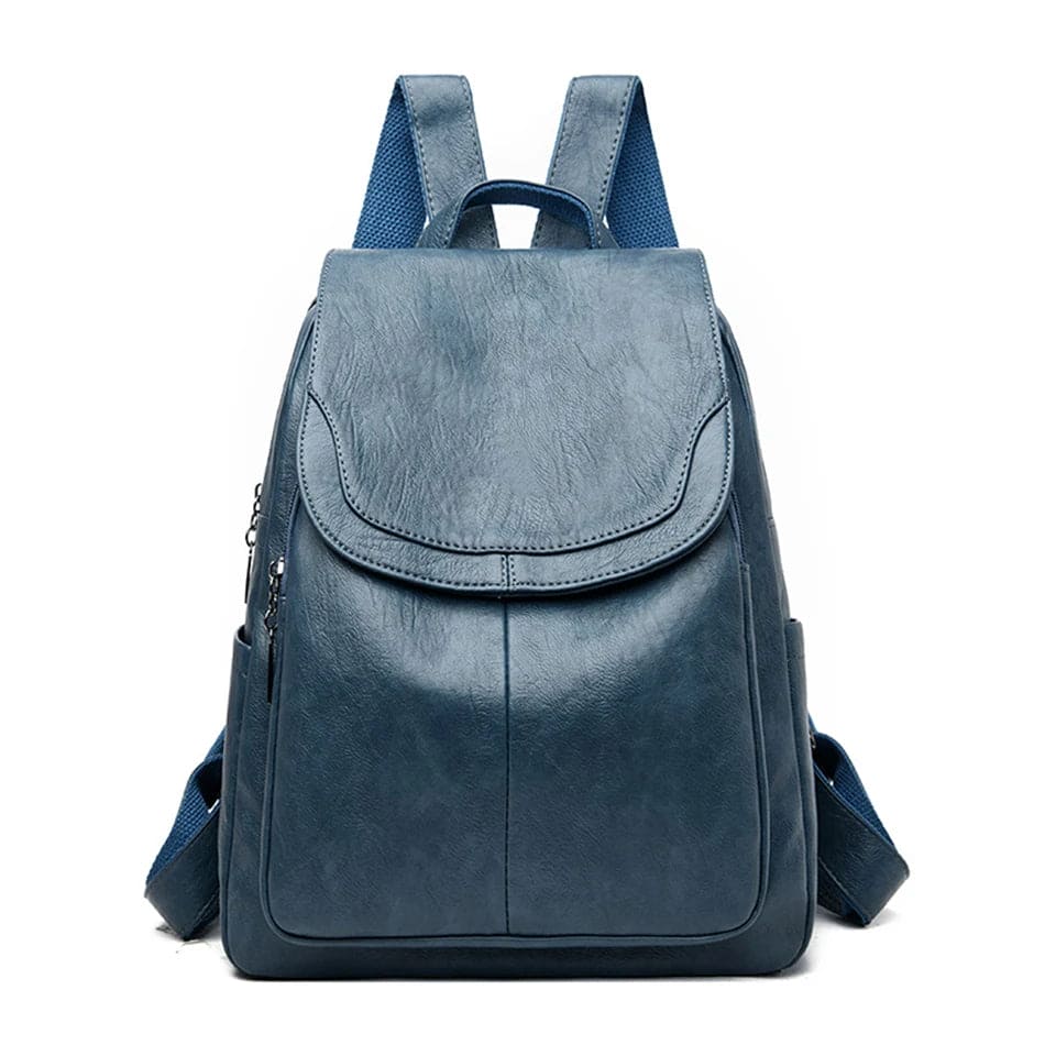 Lune London | Stylish leather backpack with theft protection for women