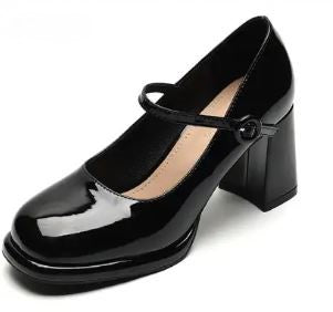 Chic Und Stil | Stylish Waterproof Mary Jane Pumps