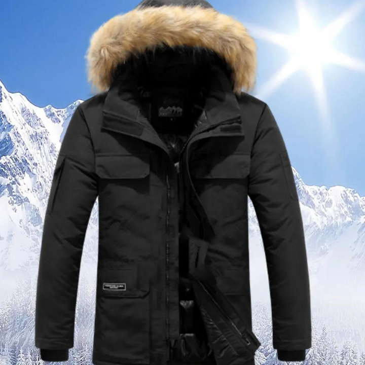 Lune London | Parka Men with Fur Collar
