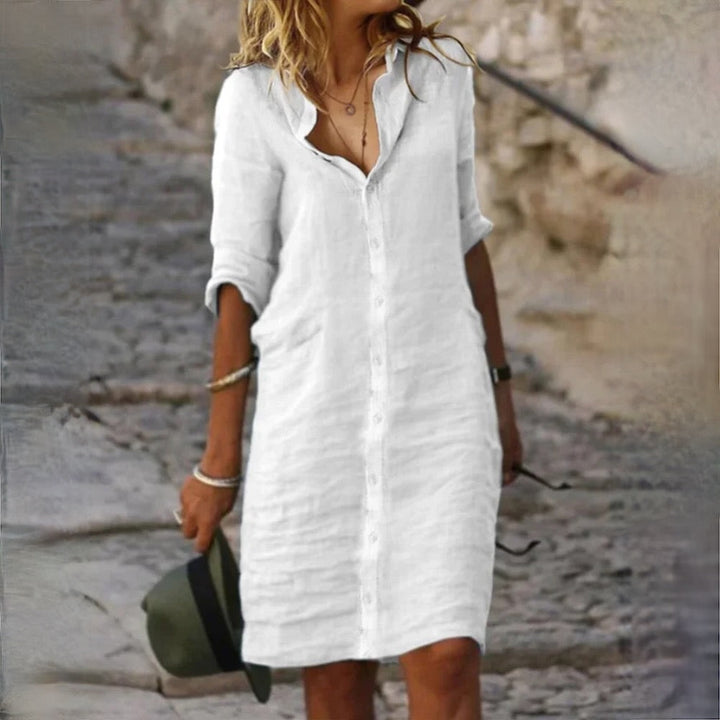 Lune London | Cotton Linen Women Dress