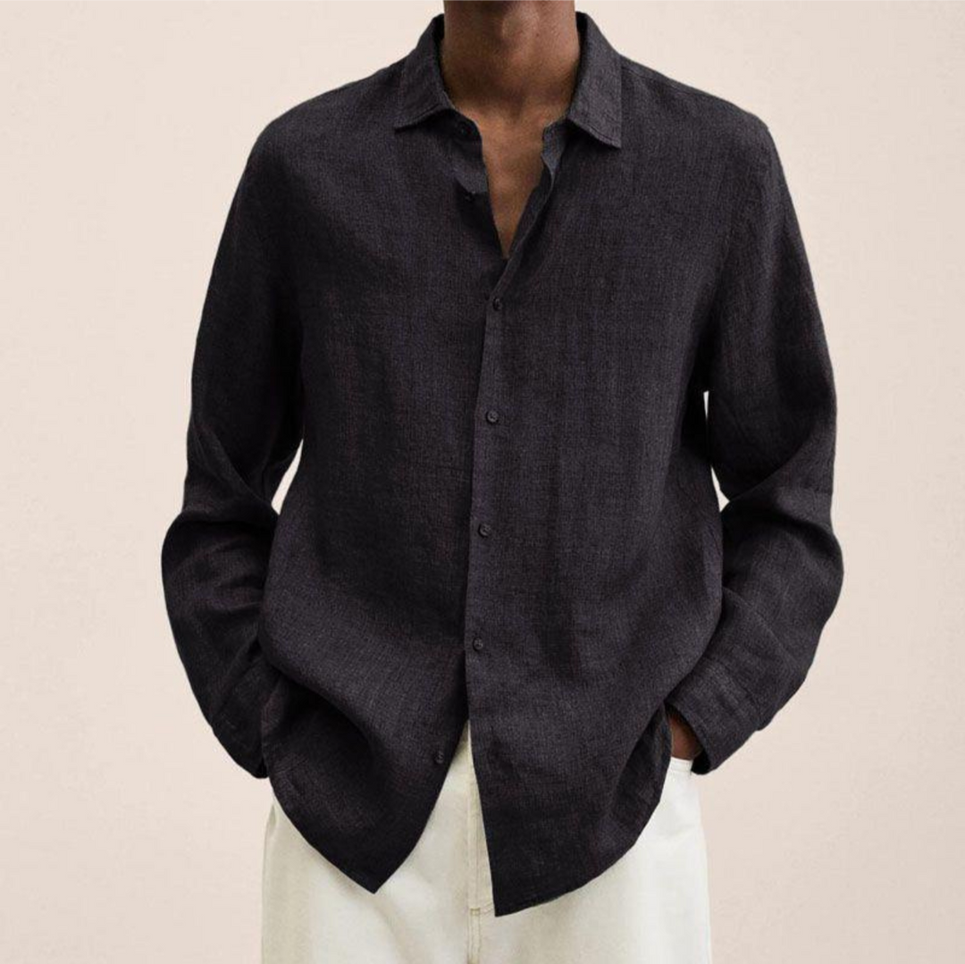 Lune London | Linen shirt for men Long