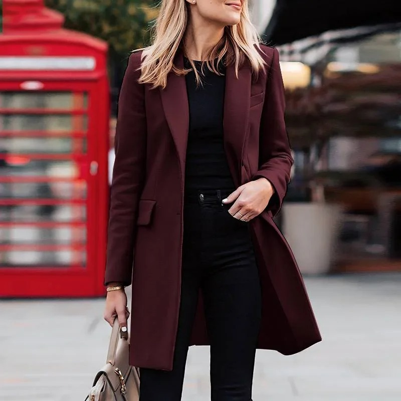 Lune London | Elegant Trench Coat Women's Simple Knot